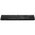 HP 125 USB Wired Keyboard tastaturi Negru (125 USB KEYBOARD Germany)