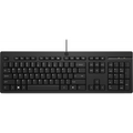 HP 125 USB Wired Keyboard klávesnica Čierna (125 Wired Keyboard French)
