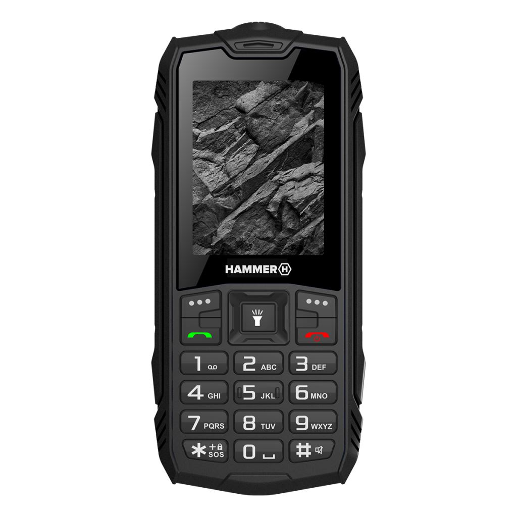 Telefon mobil MyPhone Hammer Rock, 2.4", Dual Sim, Negru (5902983617747)