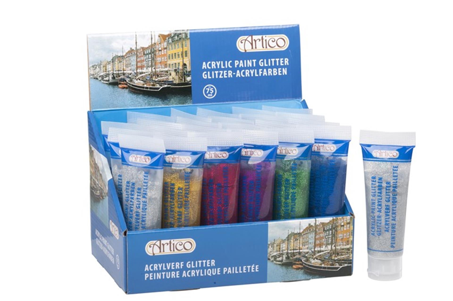 Creative kids artico acrylic paint glitter 75 ml