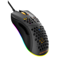 DELTACO GAMING DM210 Gaming мишка 6400 DPI, RGB, черна (GAM-108)