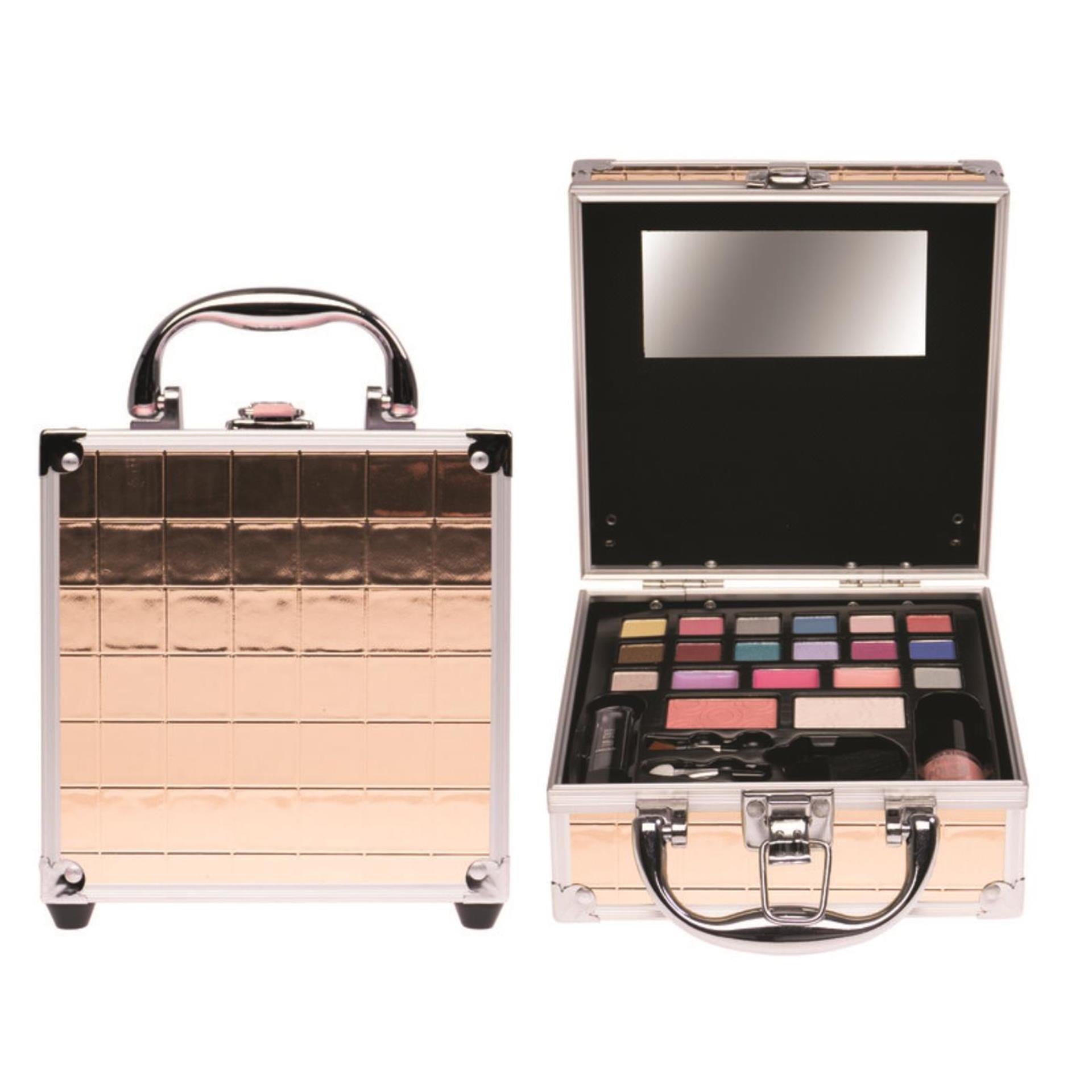 Casuelle make-up case champagne