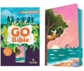 NLT Go Bible for Kids (Leatherlike, Beach Sunrise): A Life-Changing Bible for Kids - Imitation Leather