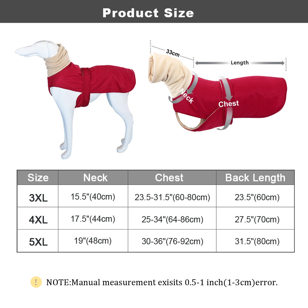 Winter Warm Dog Clothes