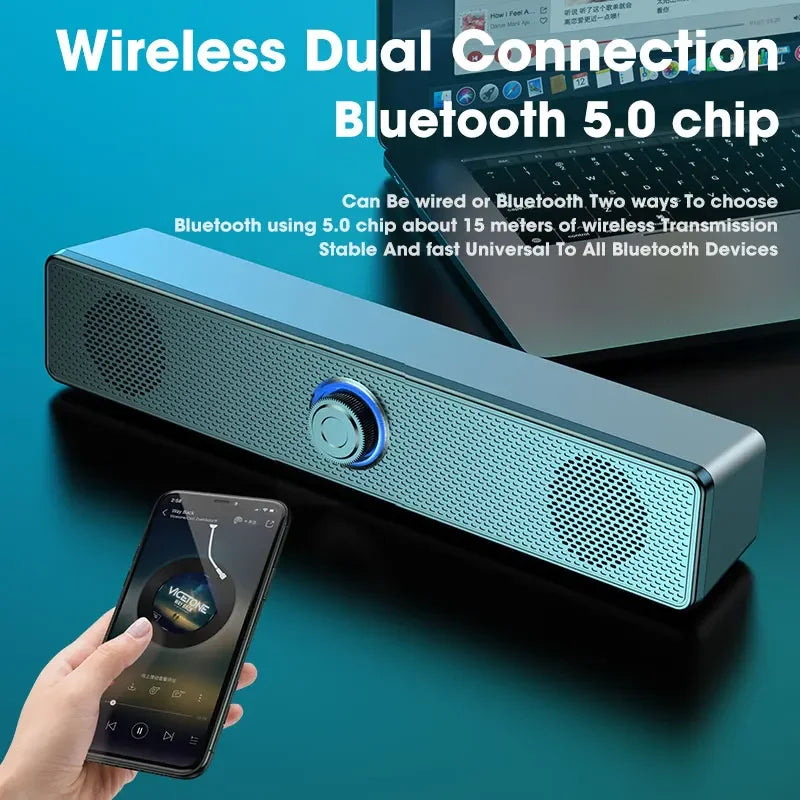 Pc Soundbar – Wired Speaker