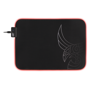 L33T Gaming Karlvagn - Mousepad RGB Gaming M suprafata rapida. 355*255*3 mm (160405)