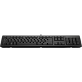 HP 125 USB Wired Keyboard tastaturi Negru (125 Wired Keyboard Swiss)