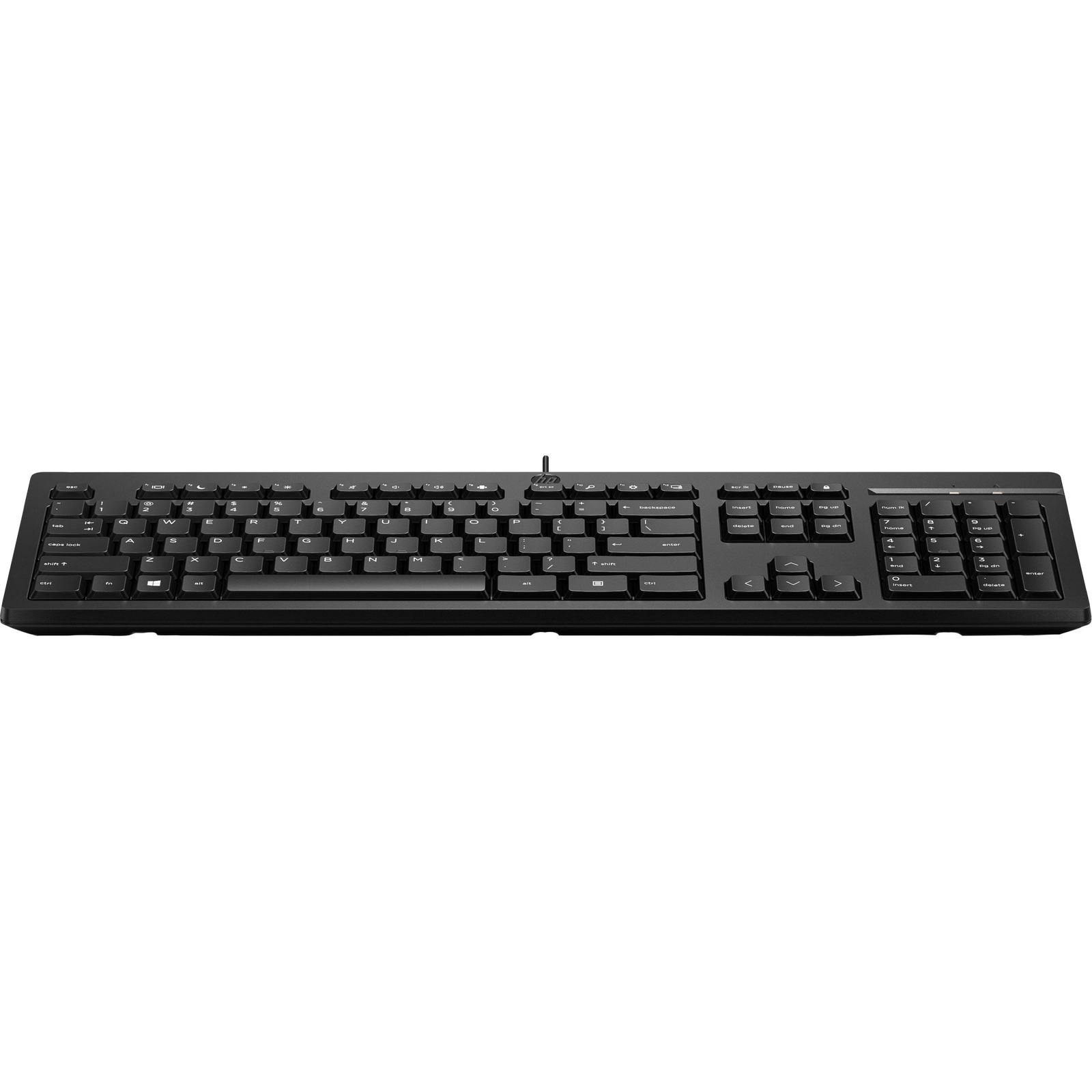 HP 125 USB Wired Keyboard tastaturi Negru (125 Wired Keyboard Swiss)
