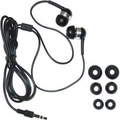 JTC Electronics ZS2E In-Ear fülhallgató fekete, 3 db fülbetéttel