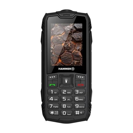 myPhone HAMMER Rock LTE 2,4" Dual SIM Negru Telefon mobil robust (TEL001069)