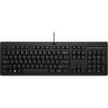 HP 125 USB Wired Keyboard tastaturi Negru (125 Wired Keyboard Norwegian)
