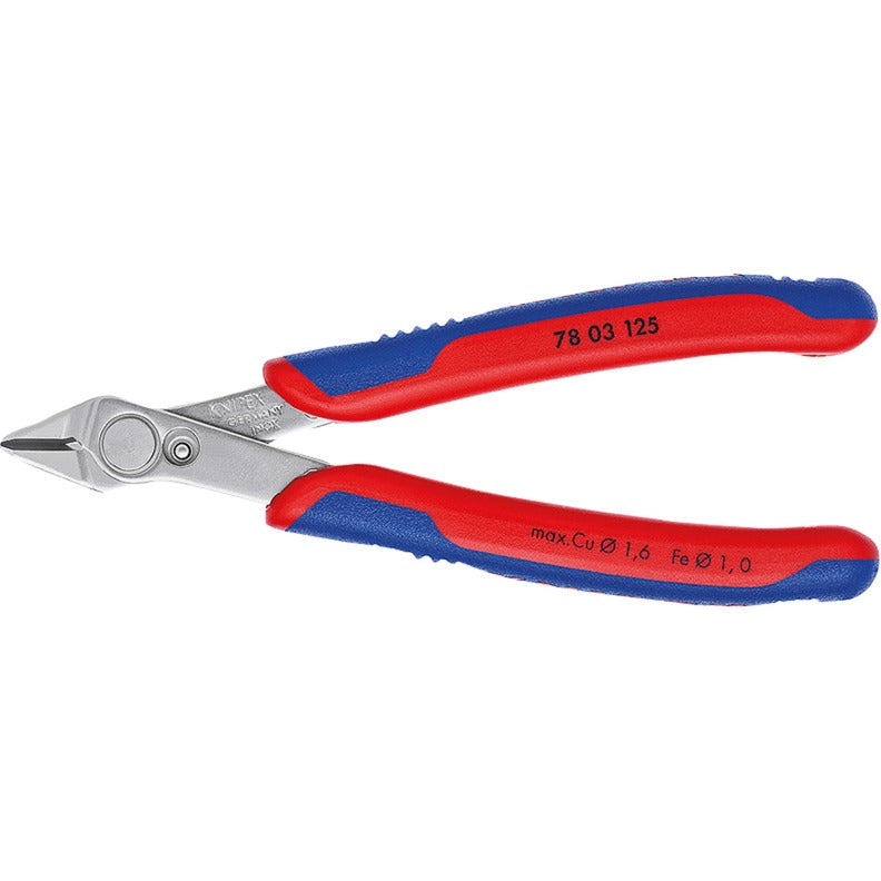 Knipex Electronic Super Knips 78 03 125 Electronics Pliers (Blue)