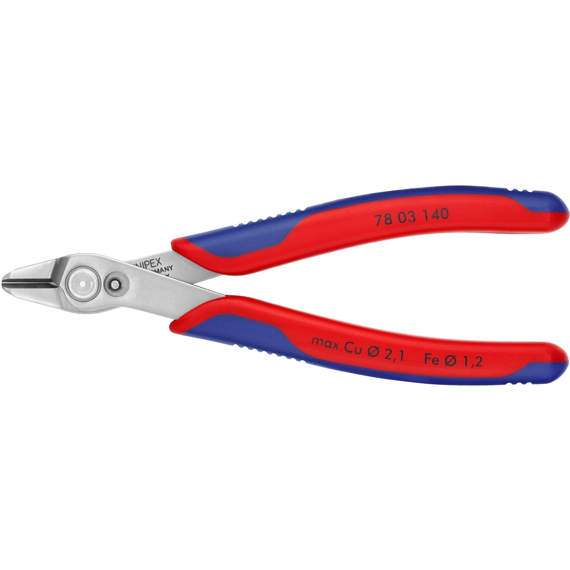 Knipex Electronic Super Knips XL 7803140 Electronics Pliers (red blue)