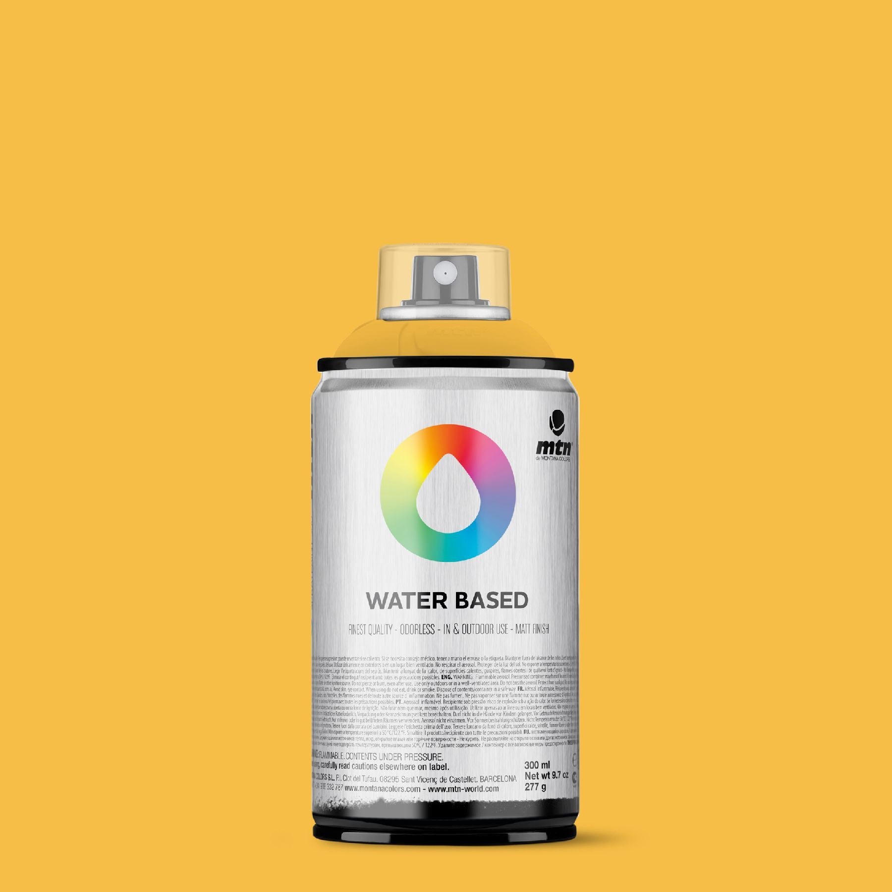 Spray Water Based 300ml -Azo Yellow Deep