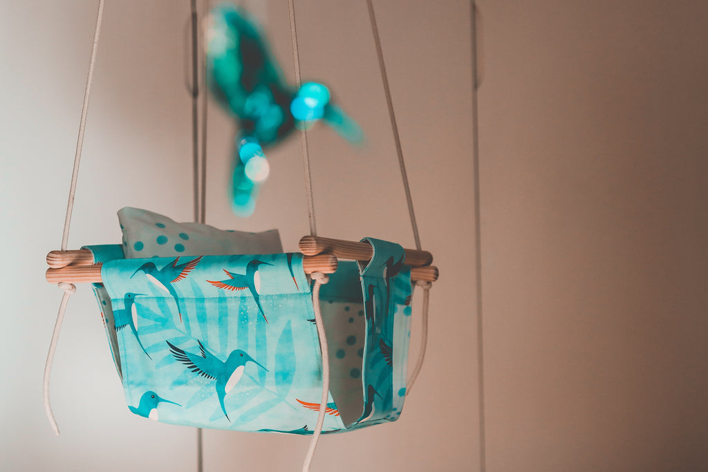 Blue Hummingbird BabySwing