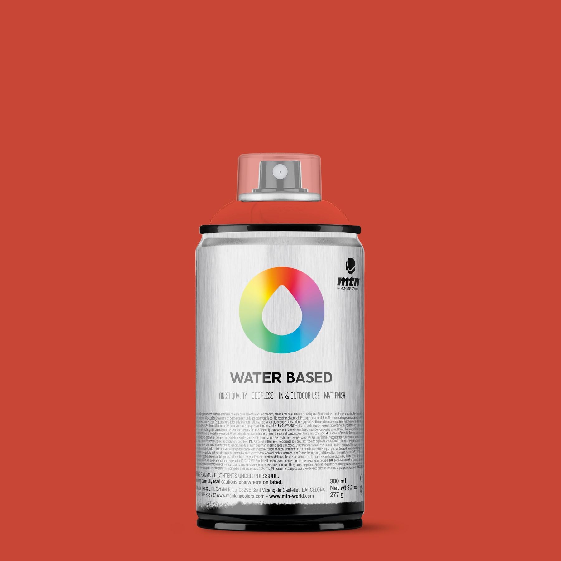 Spray Water Based 300ml - Azo Orange Deep-0