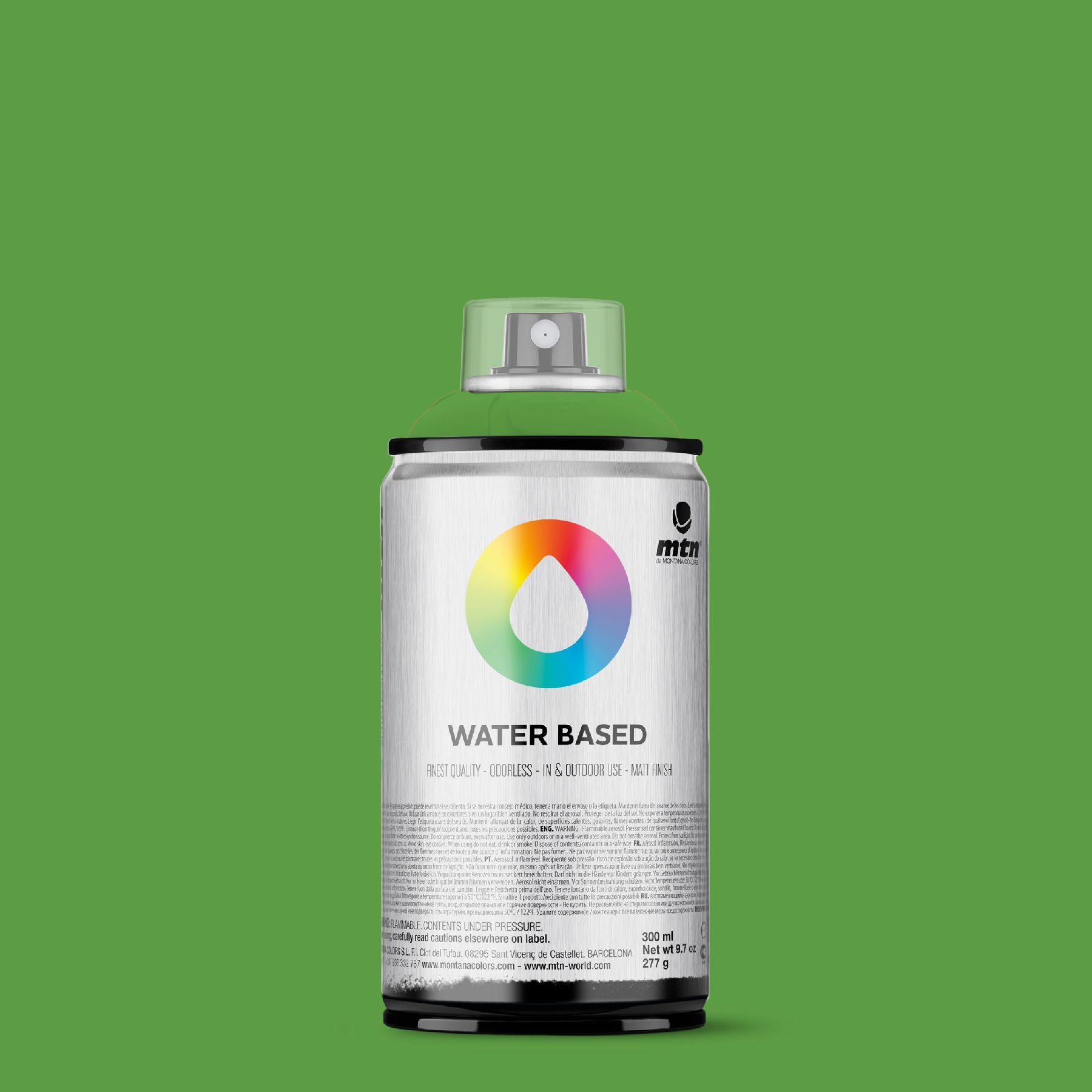 Spray Water Based 300ml -Brillant Green
