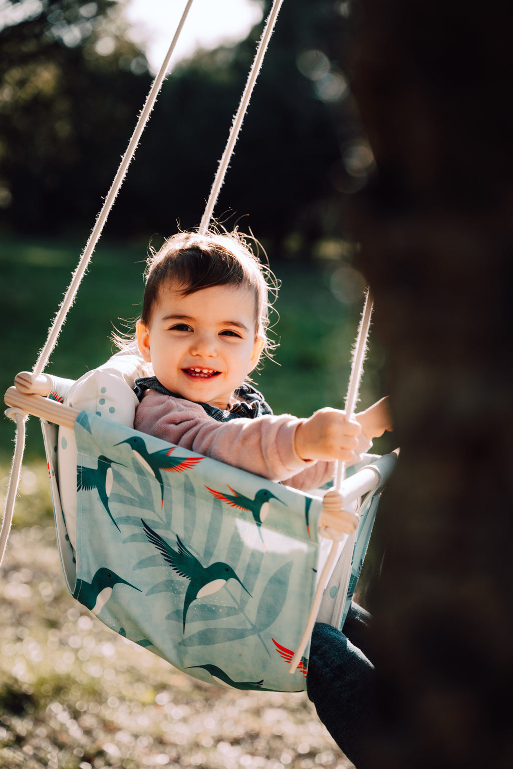 Blue Hummingbird BabySwing