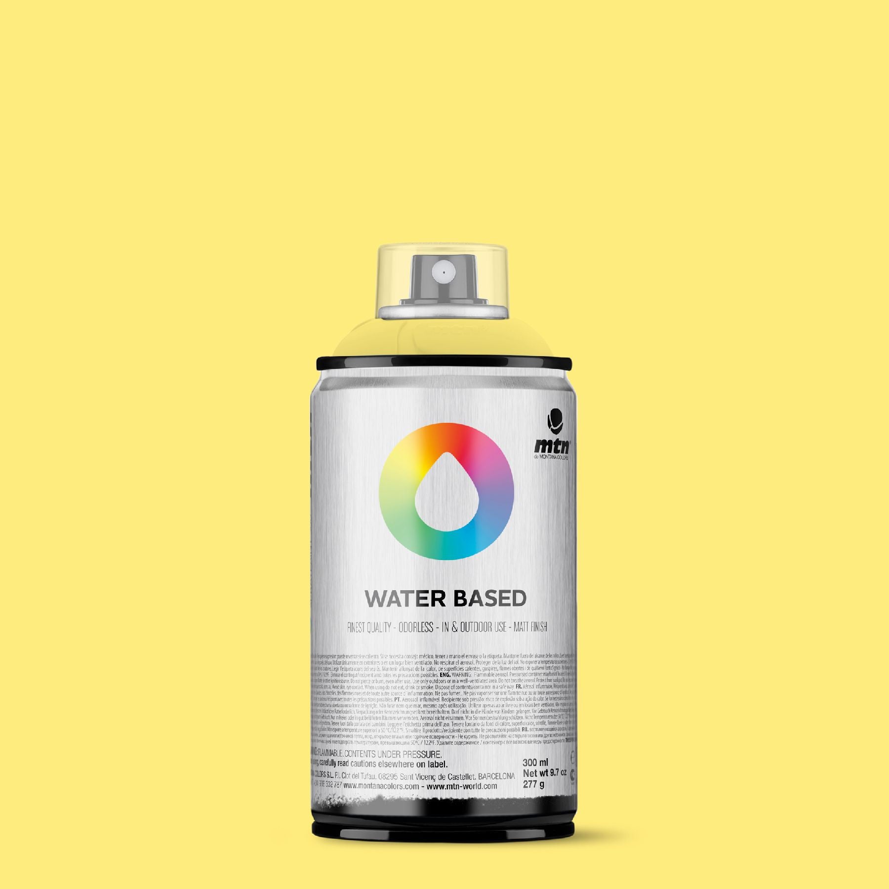 Spray Water Based 300ml -Cadmium Yellow Light-0