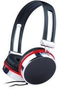 Gembird stereo headphones black red