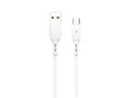 Techancy Cabo De Dados Usb- Tipo C Branco TB1778, Carregamento 2,4A, 30cm Adequado Para Utilização Com Power Bank