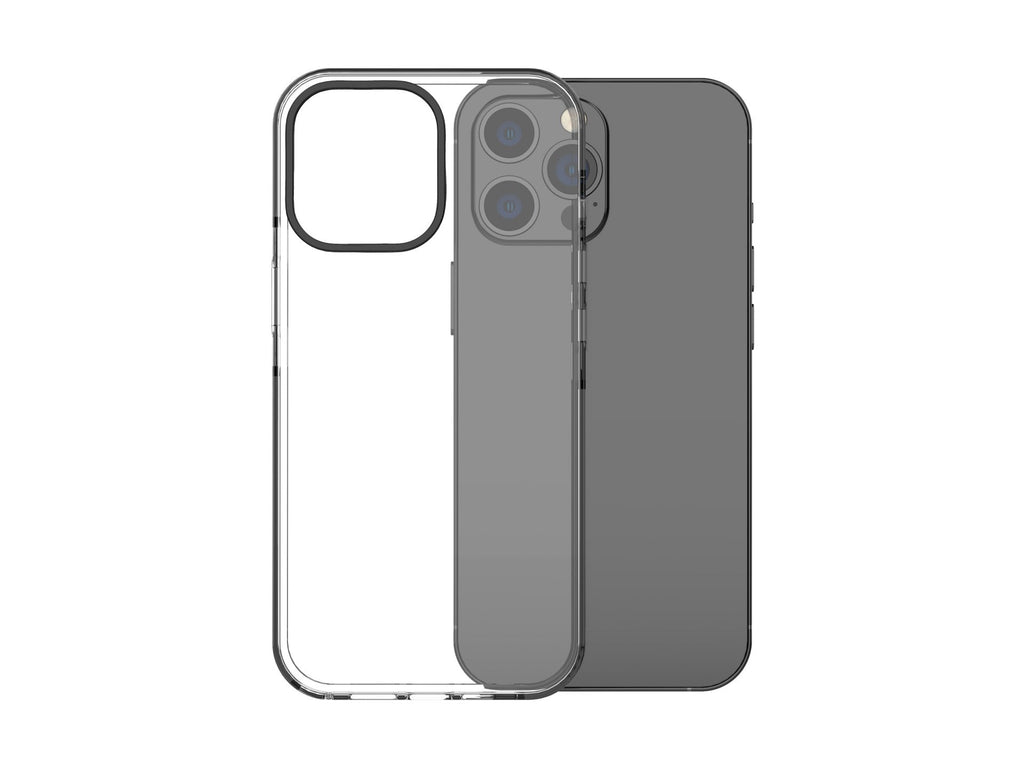 Capa transparente para telemóvel Techancy New Acrylic, KX5602, compatível com iPhone 7/8 Plus, transparente + Preto-0