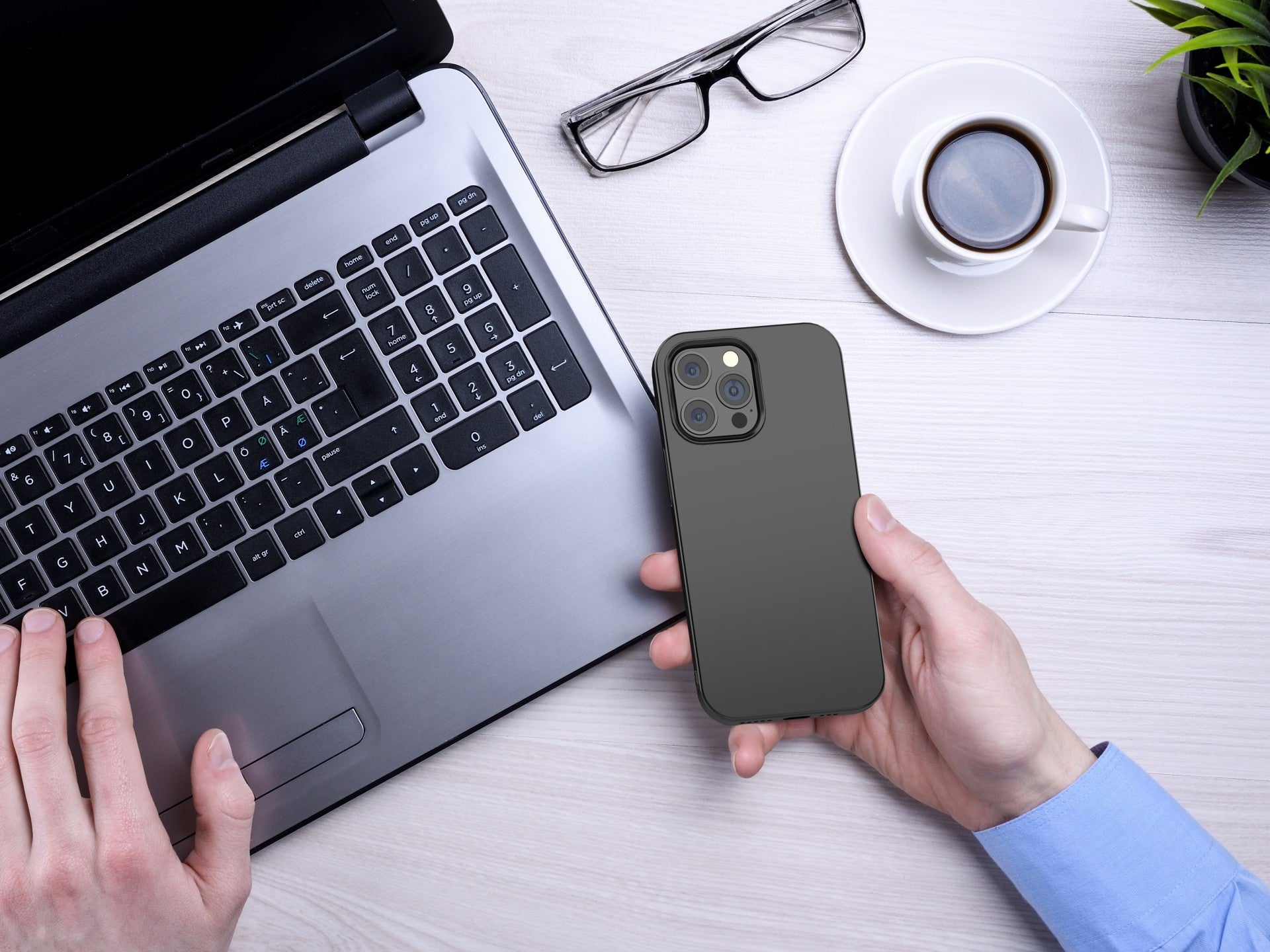 Capa para telemóvel Techancy New TPU Preto, KX5601, com proteção para a lente da câmara, compatível com iPhone 13 Pro Max-2