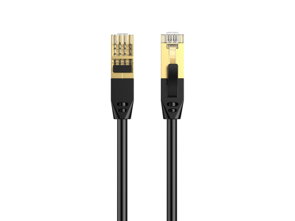 Cabo de rede Techancy CAT-6, KF5231, conector banhado a ouro RJ45, 3 metros, preto