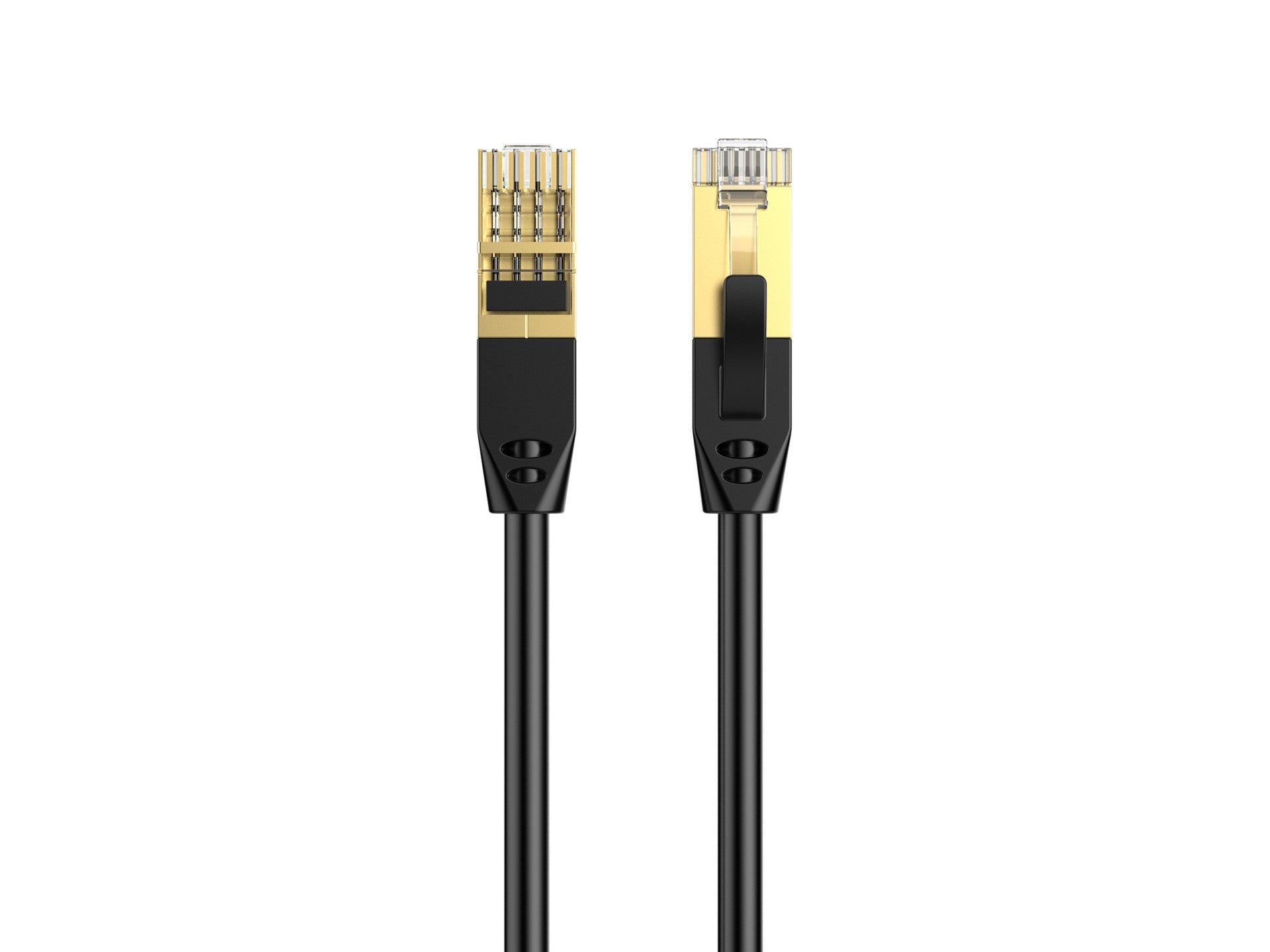 Cabo de rede Techancy CAT-6, KF5231, conector banhado a ouro RJ45, 3 metros, preto