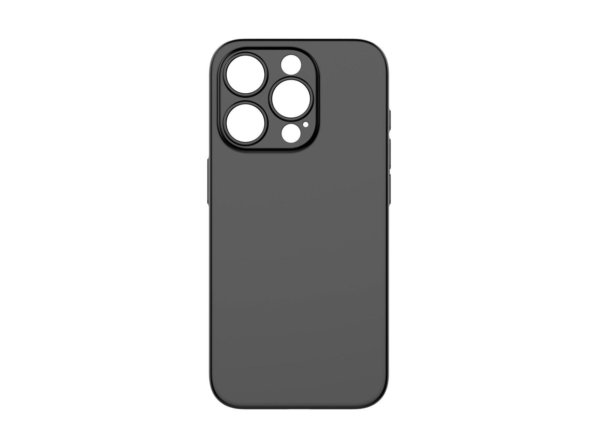 Techancy Capa Para Telemóvel Ultra Fina Preta KX5604, Compatível Com O Telemóvel Iphone 14, Material Pp De 0,5 Mm.-0